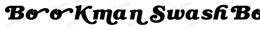 Bookman SwashBookman字体转换